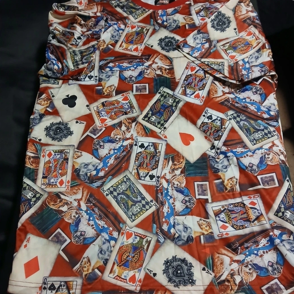 Red Super Shine T-Shirt Size XL